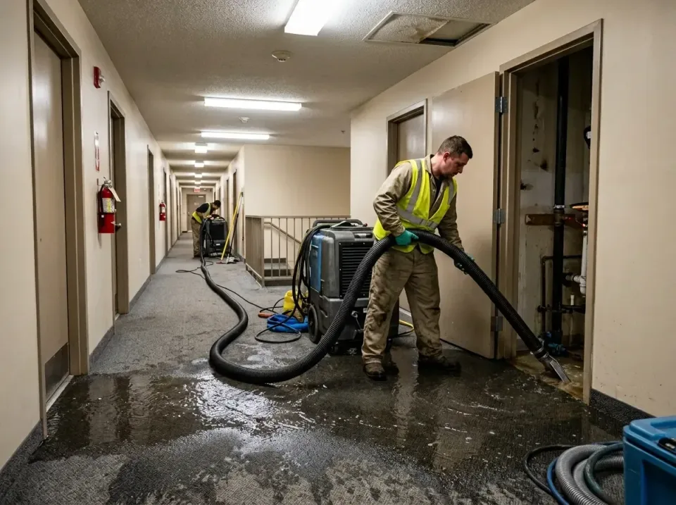 multi-unit-apartment-hallway-f-005 — frequently asked questions, Emergency Burst Pipe Water Extraction & Removal in Berea, KY
